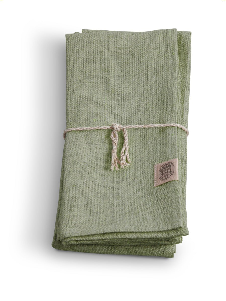 Lovely Linen CLASSIC Servetter 44X44, Salviagrön - Azalea Home