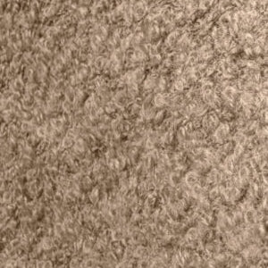 Lovely Linen CURLY Pläd Bouclé 130X170, Brun - Azalea Home