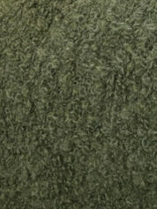Lovely Linen CURLY Pläd Bouclé 130X170, Grön - Azalea Home
