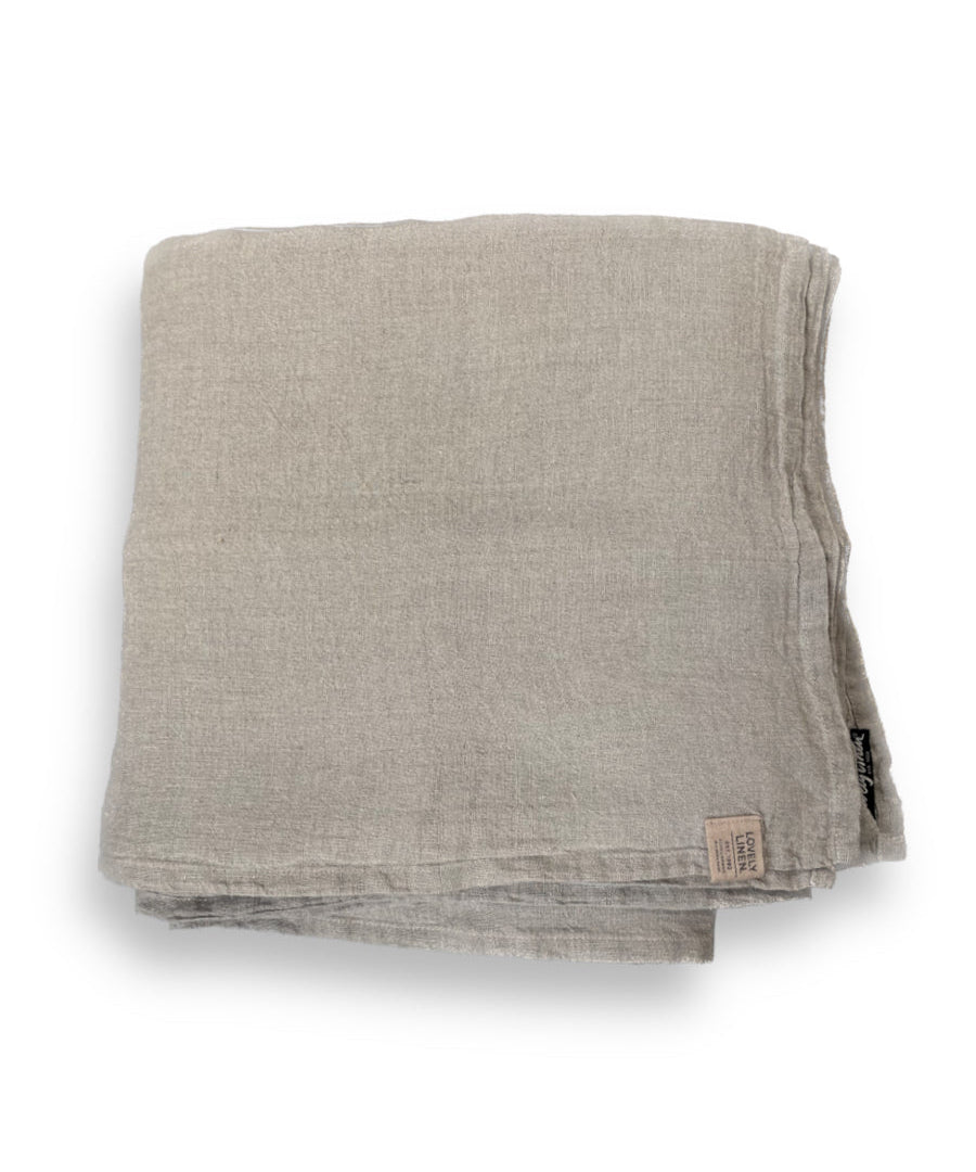 Lovely Linen HEAVEN Underlakan 150X260, Beige - Azalea Home