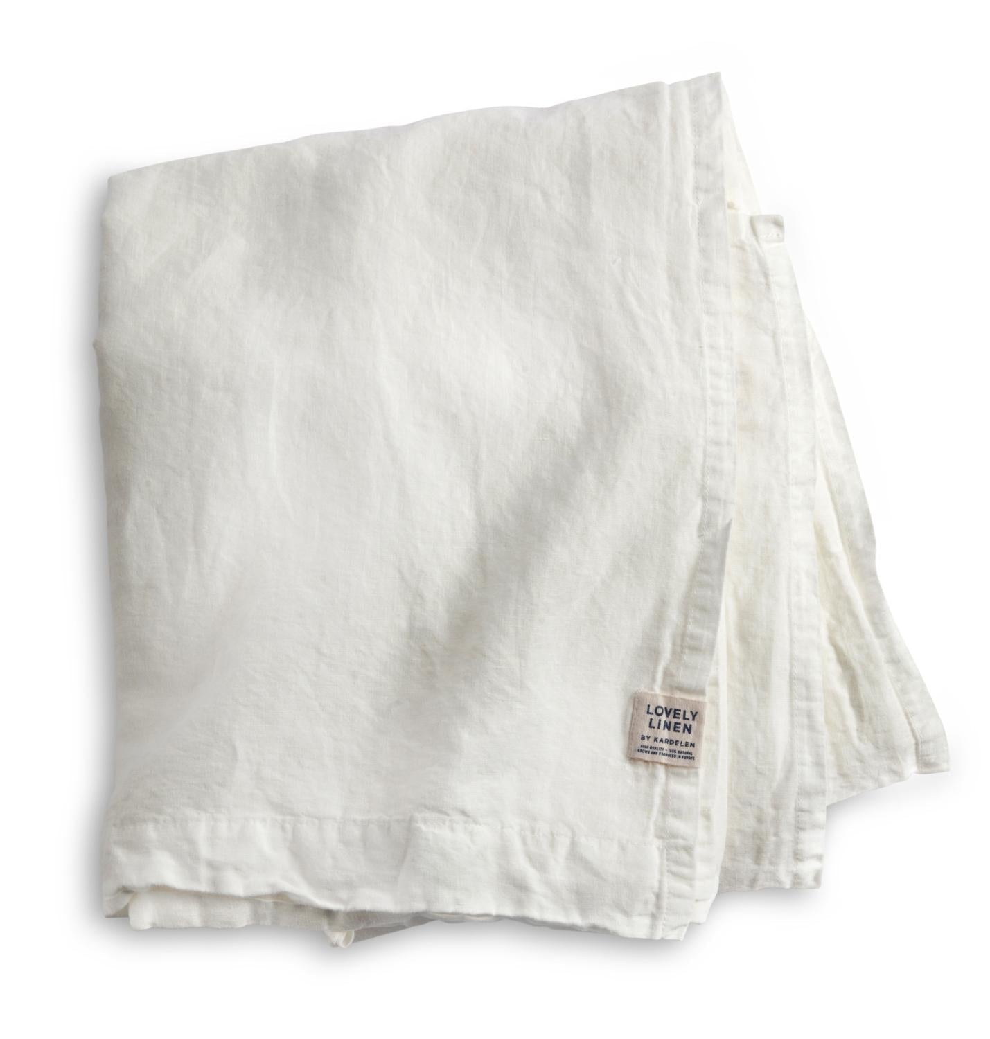 Lovely Linen HEAVEN Underlakan 150X260, Vit - Azalea Home