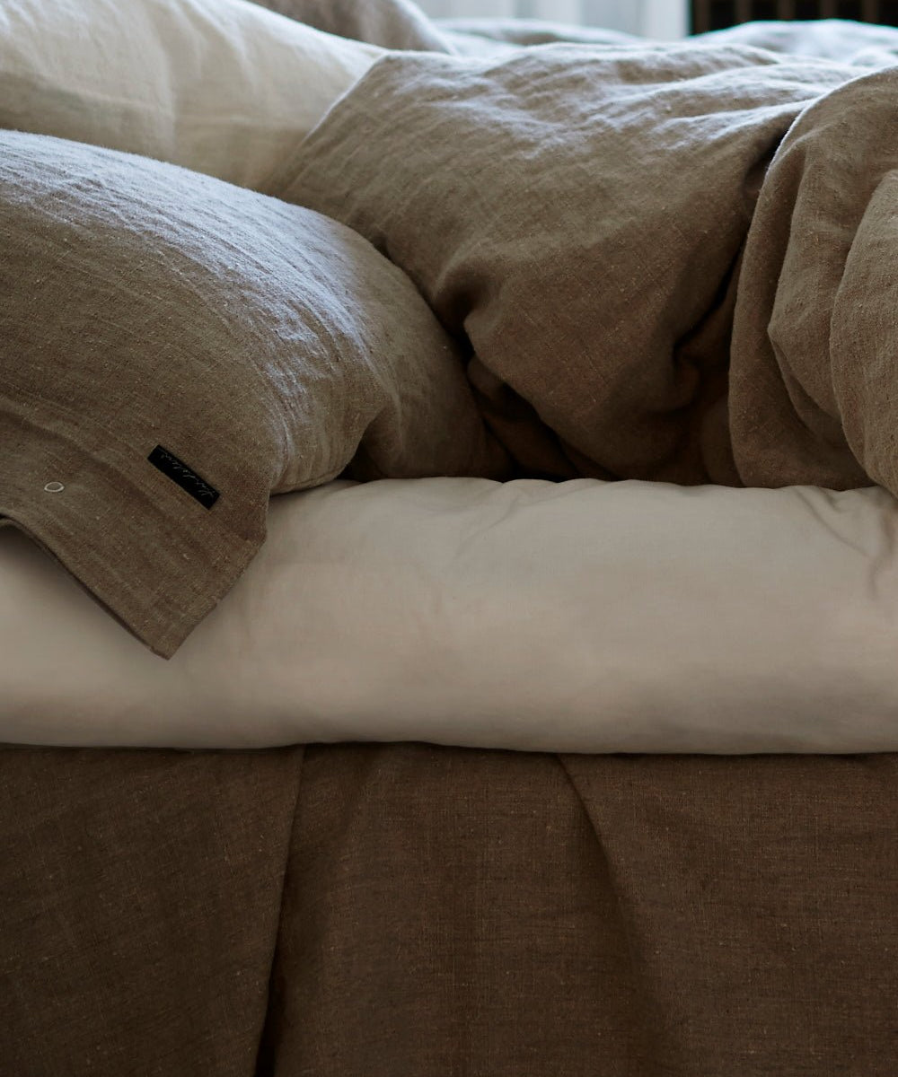 Lovely Linen HEAVEN Underlakan 150X260, Vit - Azalea Home