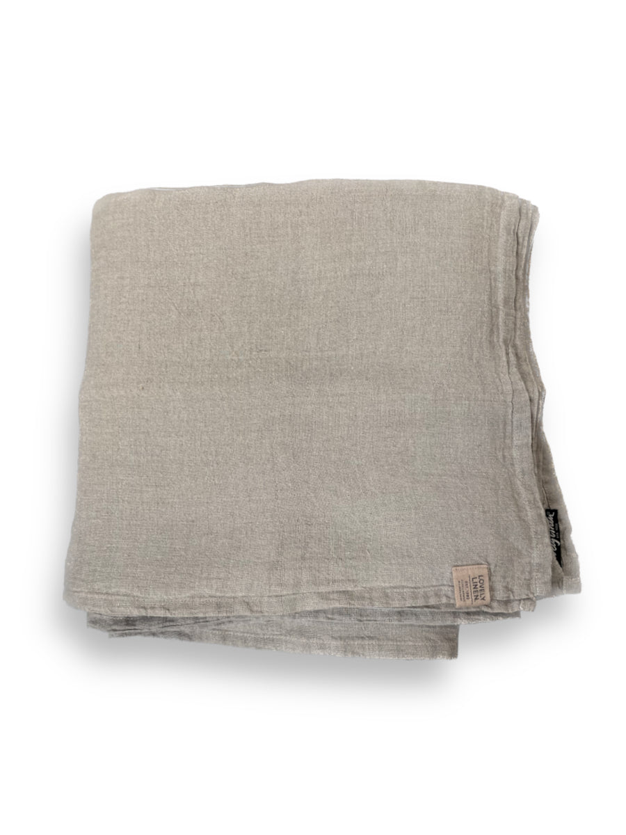 Lovely Linen HEAVEN Underlakan 240X260, Beige - Azalea Home