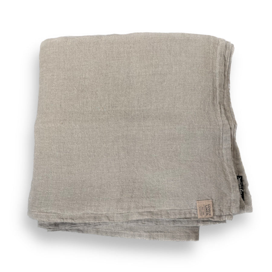Lovely Linen HEAVEN Underlakan 240X260, Beige - Azalea Home