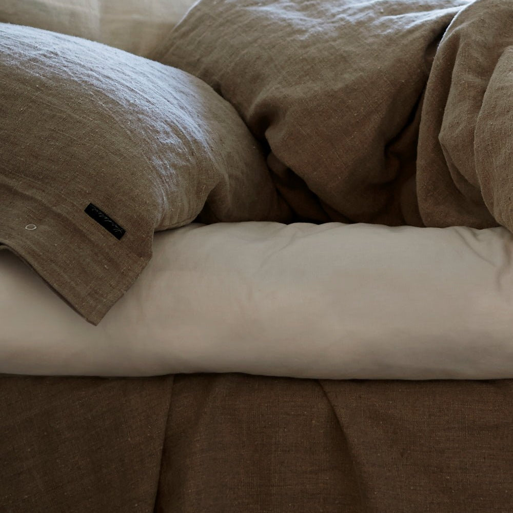 Lovely Linen HEAVEN Underlakan 240X260, Vit - Azalea Home