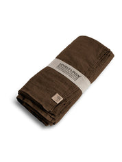 Lovely Linen LOVELY Duk 100X100, Chocolate - Azalea Home