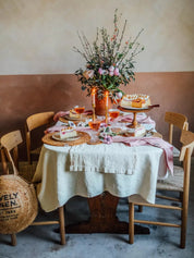 Lovely Linen LOVELY Duk 100X100, Vanilla - Azalea Home