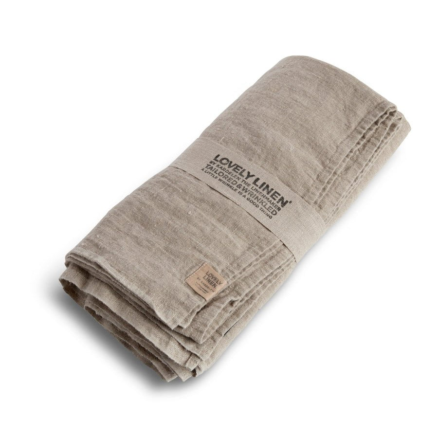 Lovely Linen LOVELY Duk 145X250, Beige - Azalea Home