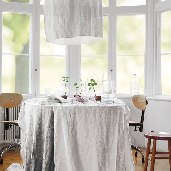 Lovely Linen LOVELY Duk 145X300, Ljusgrå - Azalea Home