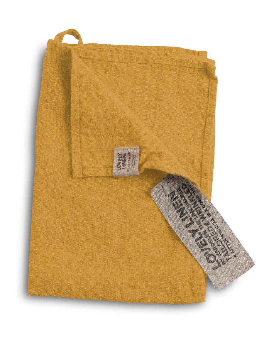 Lovely Linen LOVELY Gästhandduk 35X50, Honey - Azalea Home