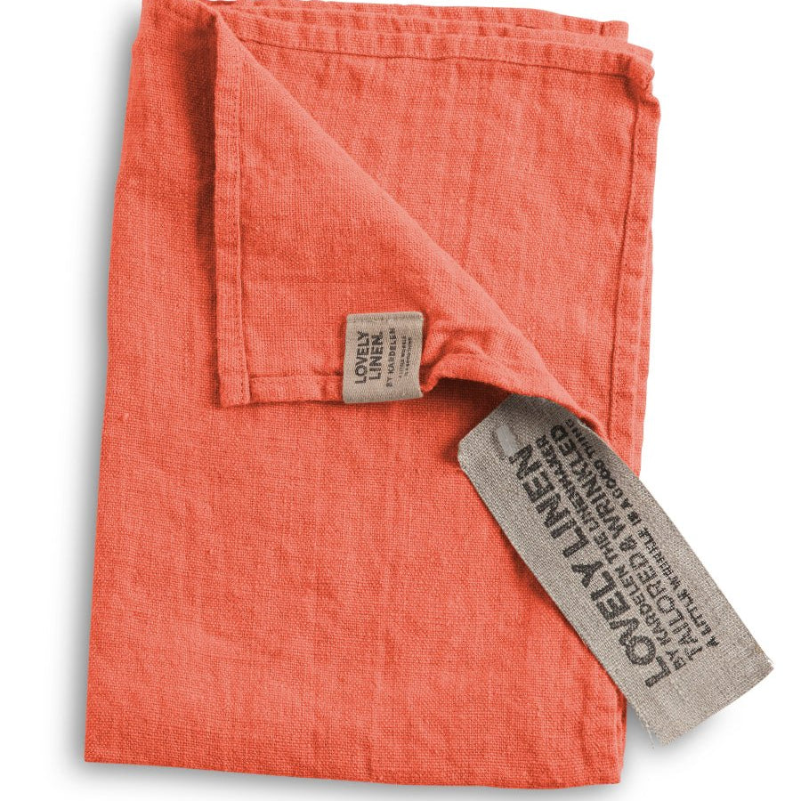 Lovely Linen LOVELY Gästhandduk 35X50, Peach - Azalea Home