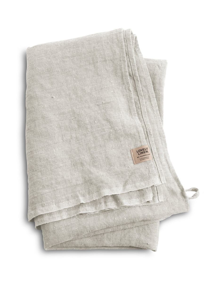 Lovely Linen LOVELY Hamam Handduk 90X145, Ljusgrå - Azalea Home