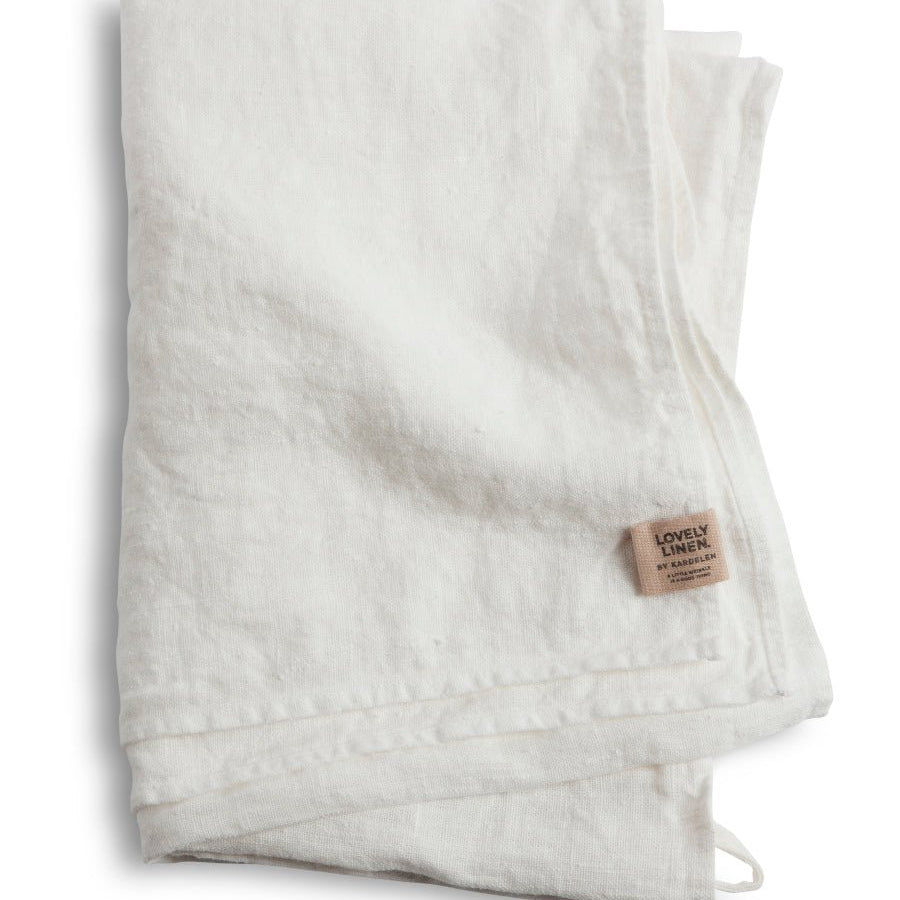 Lovely Linen LOVELY Hamam Handduk 90X145, Off - White - Azalea Home