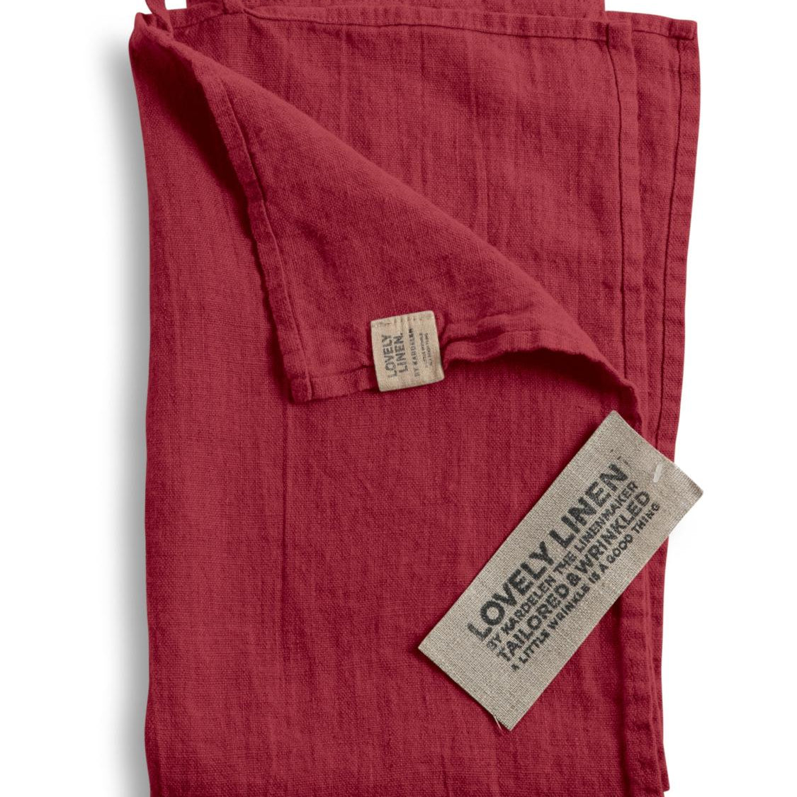 Lovely Linen LOVELY Kökshandduk 45X70, Cabernet - Azalea Home