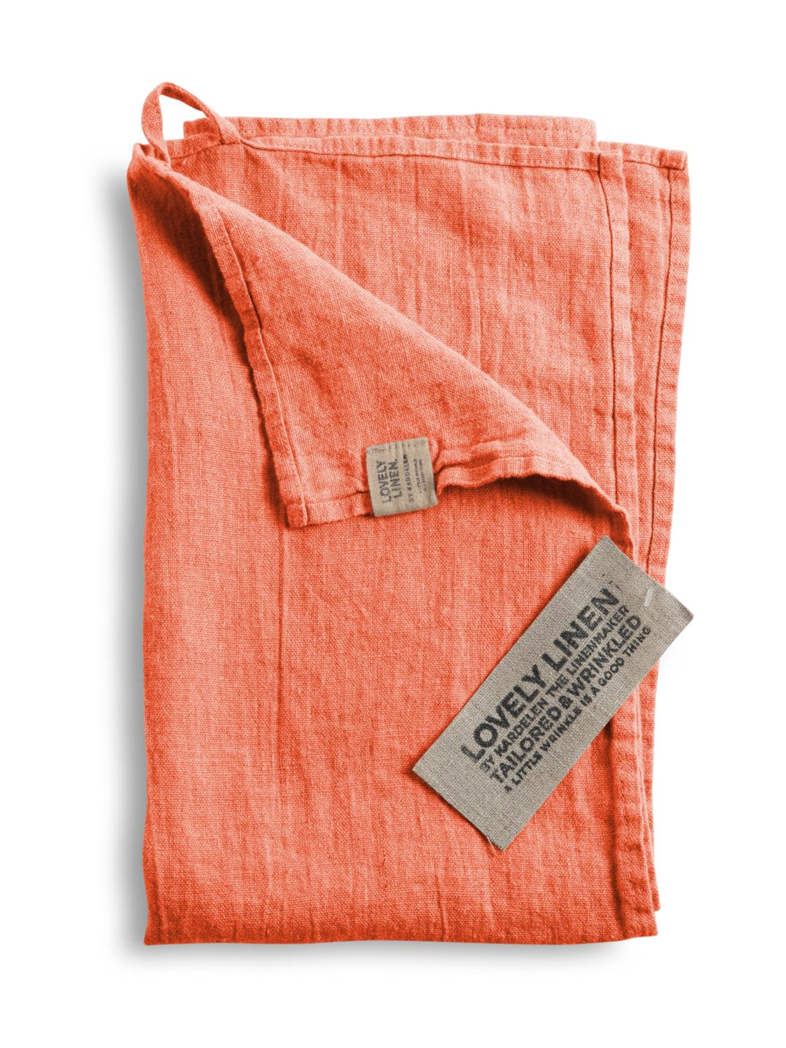 Lovely Linen LOVELY Kökshandduk 45X70, Peach - Azalea Home