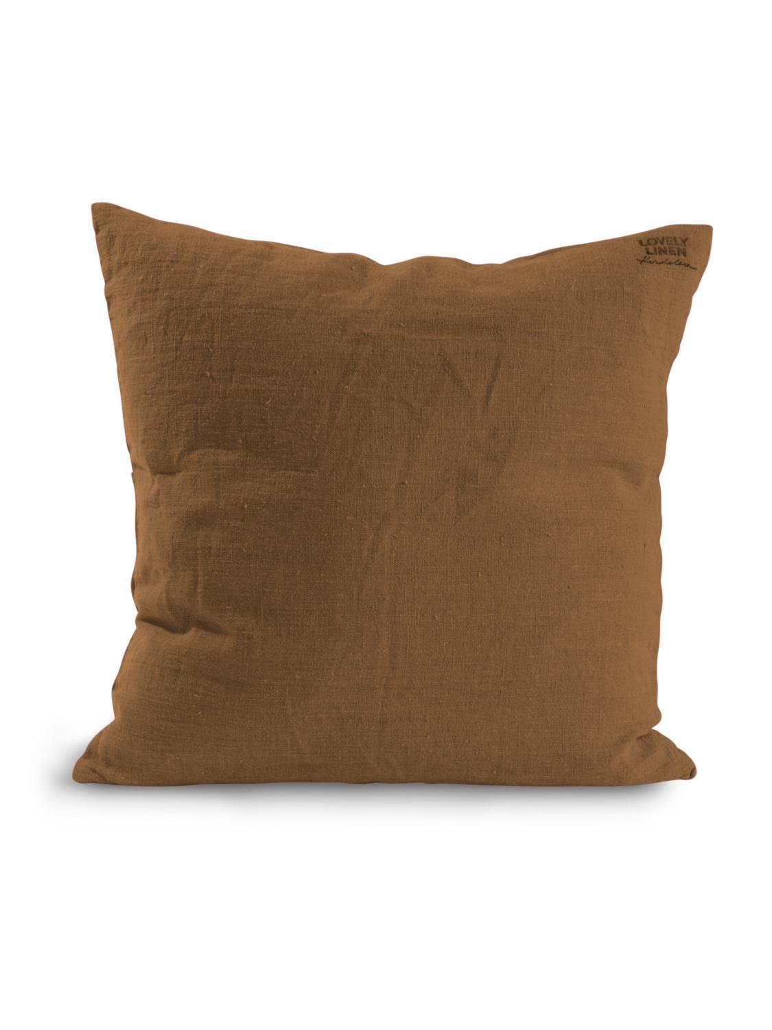 Lovely Linen LOVELY Kuddfodral 40X70, Brun - Azalea Home