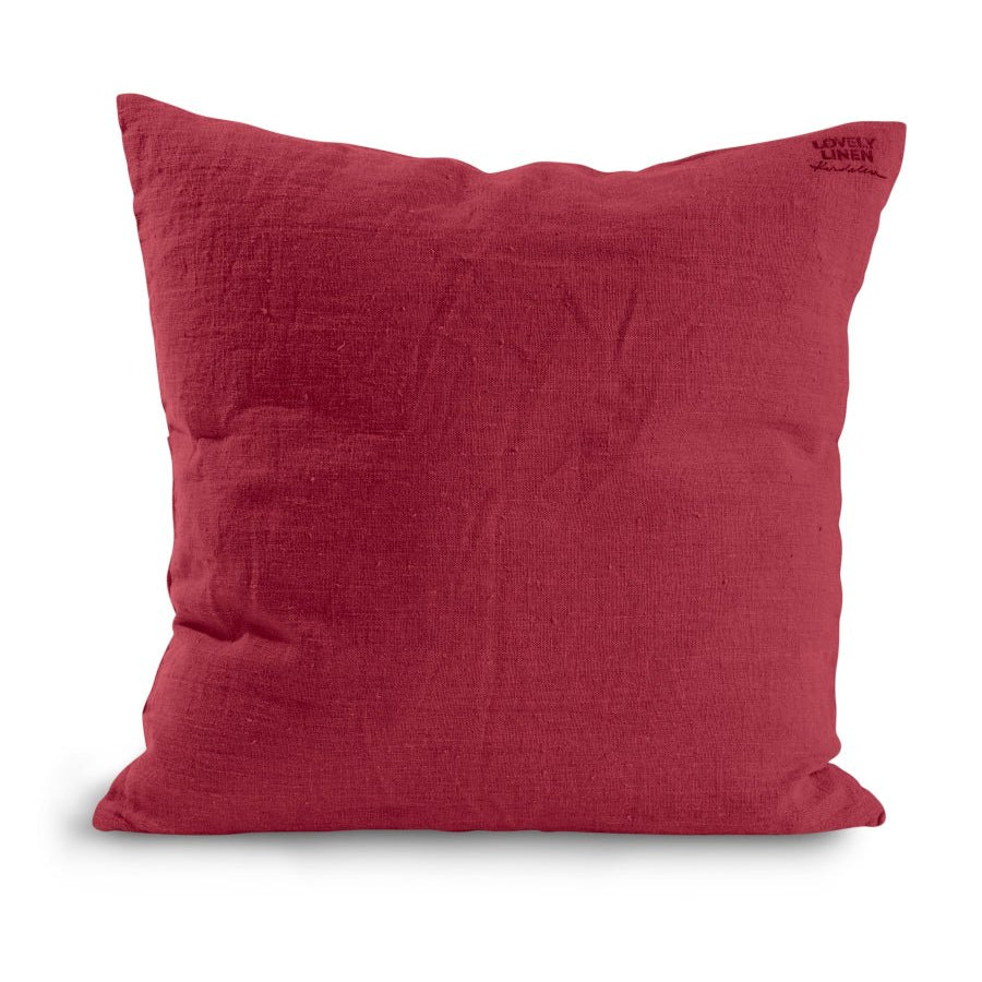 Lovely Linen LOVELY Kuddfodral 40X70, Cabernet - Azalea Home