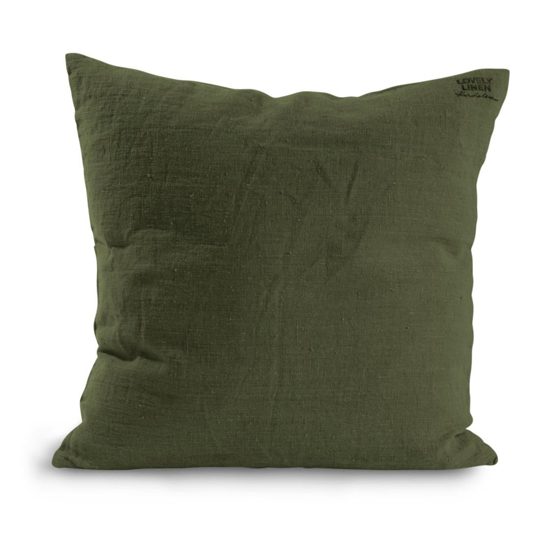 Lovely Linen LOVELY Kuddfodral 60X60, Grön - Azalea Home