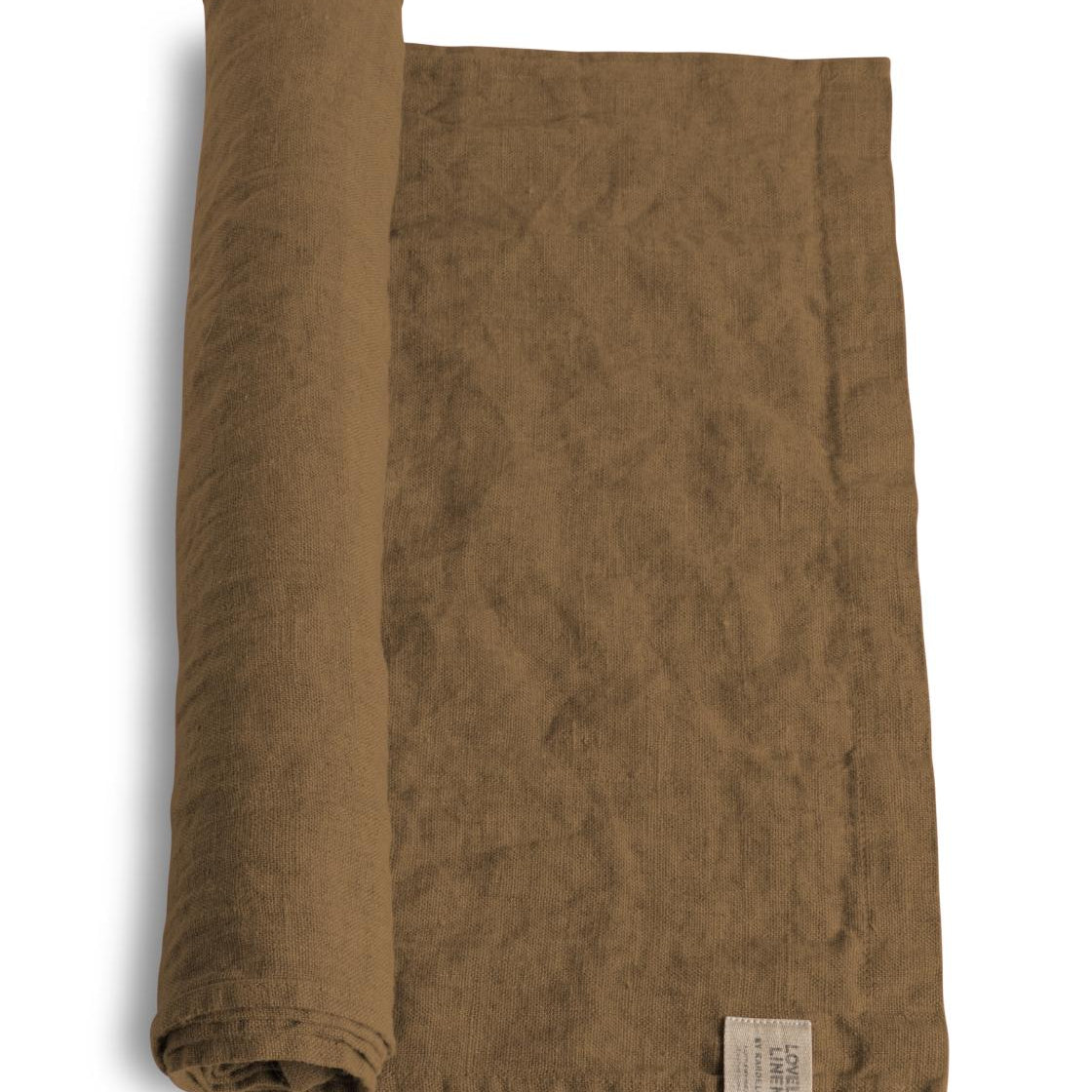 Lovely Linen LOVELY Löpare 47X150, Brun - Azalea Home
