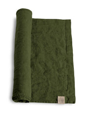 Lovely Linen LOVELY Löpare 47X150, Grön - Azalea Home