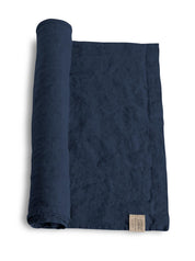 Lovely Linen LOVELY Löpare 47X150, Mörkblå - Azalea Home