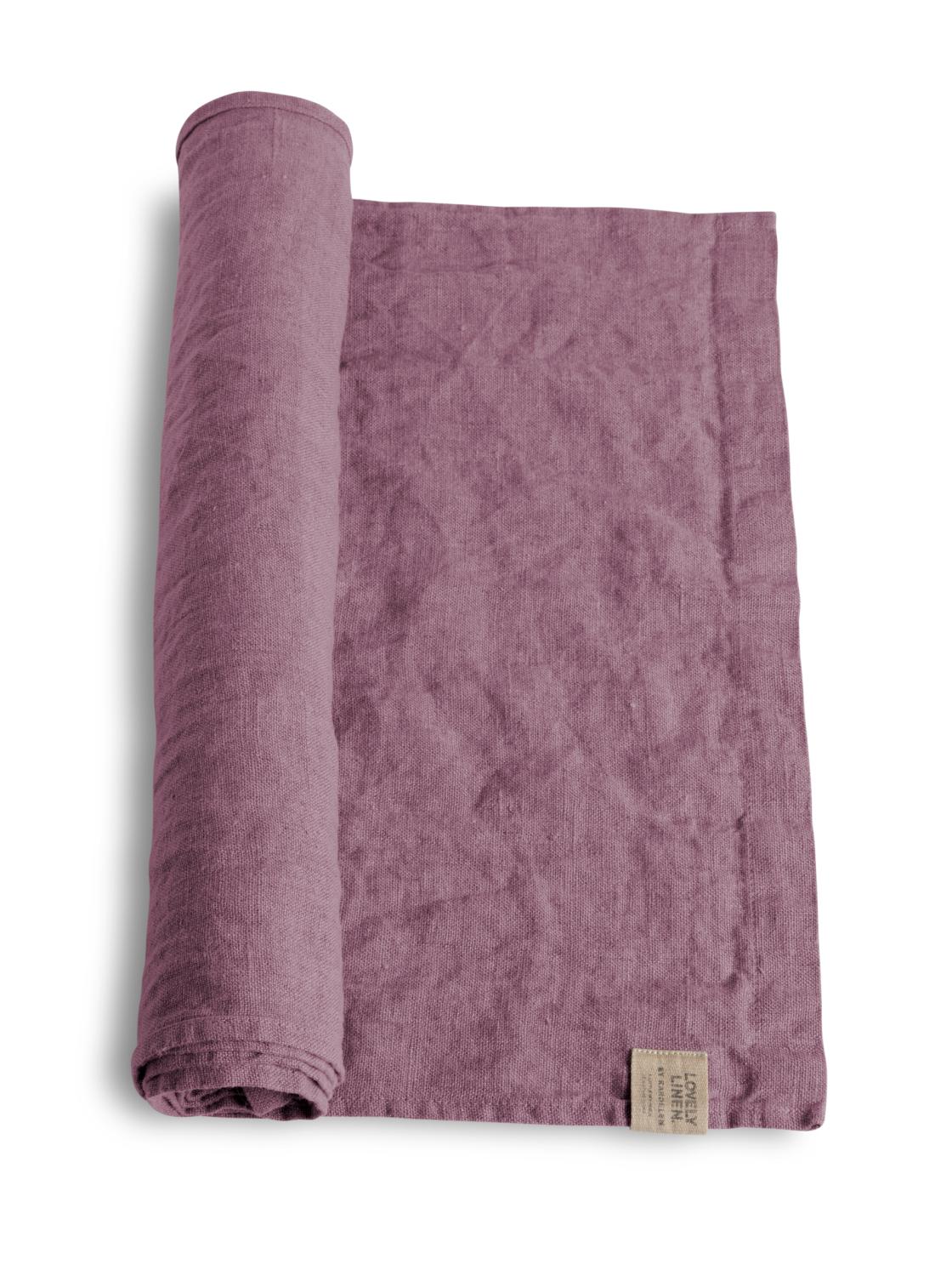 Lovely Linen LOVELY Löpare 47X150, Old Rose - Azalea Home