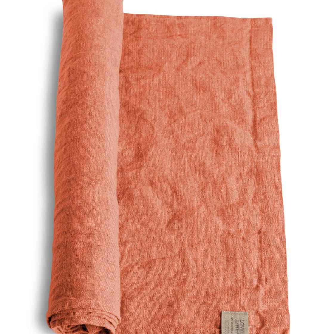 Lovely Linen LOVELY Löpare 47X150, Peach - Azalea Home
