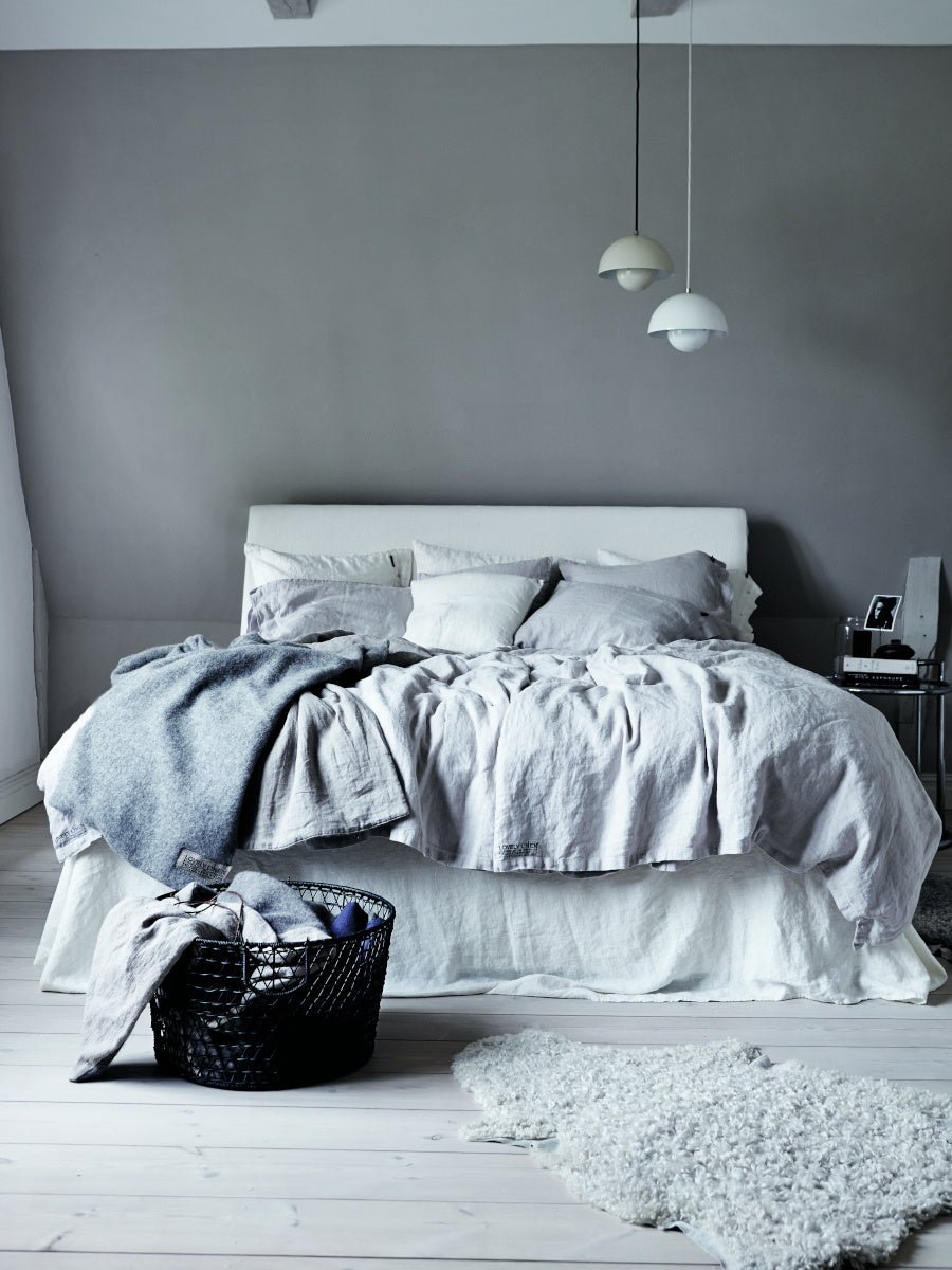 Lovely Linen LOVELY Örngott 40X80, Ljusgrå - Azalea Home
