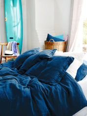 Lovely Linen LOVELY Örngott 80X80, Denimblå - Azalea Home