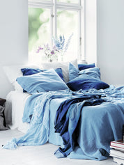 Lovely Linen LOVELY Örngott 80X80, Dusty blue - Azalea Home