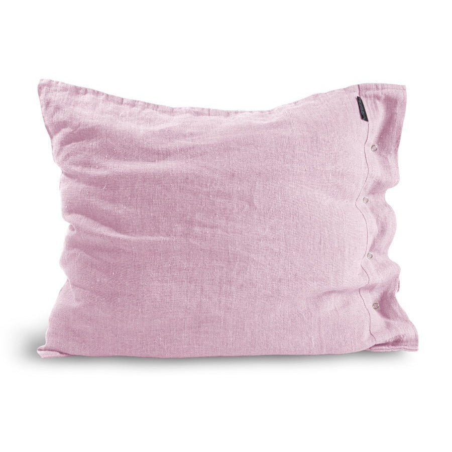 Lovely Linen LOVELY Örngott 80X80, Dusty pink - Azalea Home
