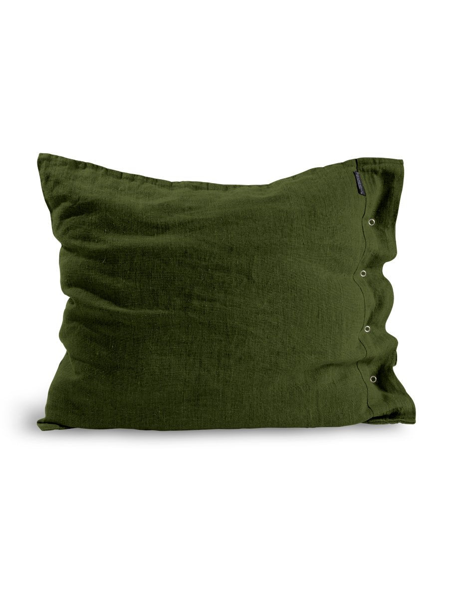 Lovely Linen LOVELY Örngott 80X80, Grön - Azalea Home