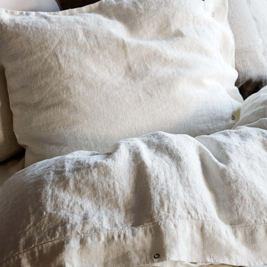 Lovely Linen LOVELY Örngott 80X80, Off - white - Azalea Home