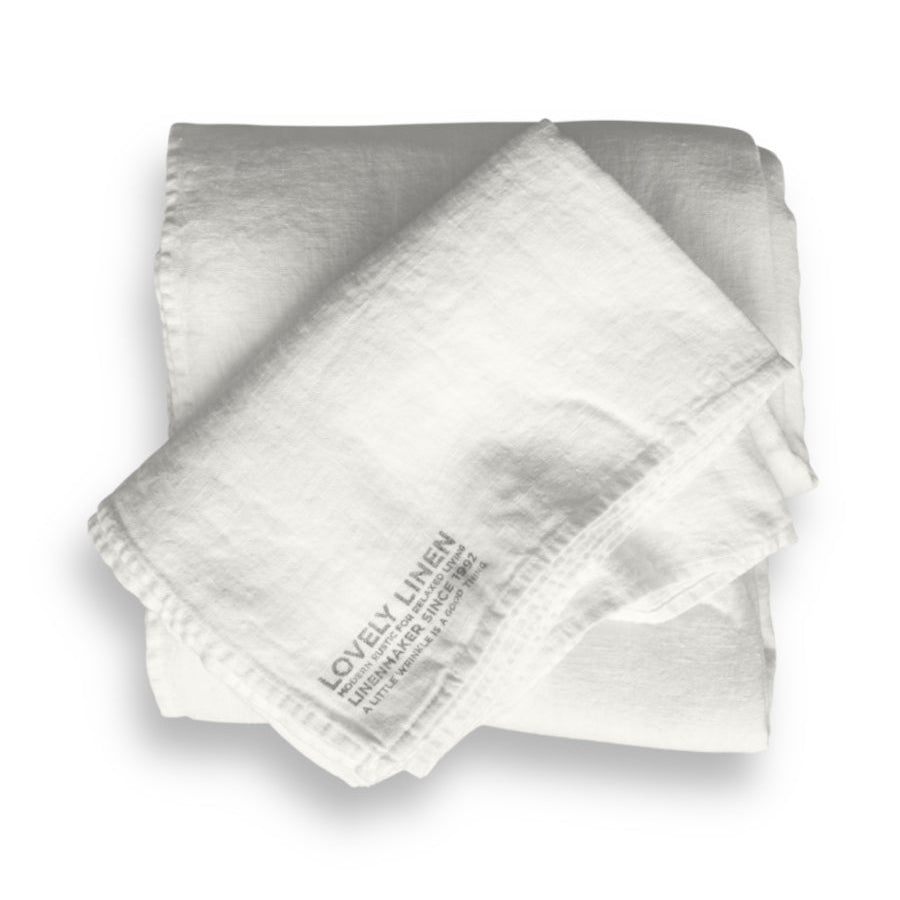 Lovely Linen LOVELY Överkast 290X290, Off - White - Azalea Home