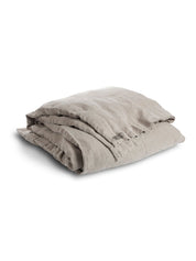 Lovely Linen LOVELY Påslakan 150X210, Beige - Azalea Home