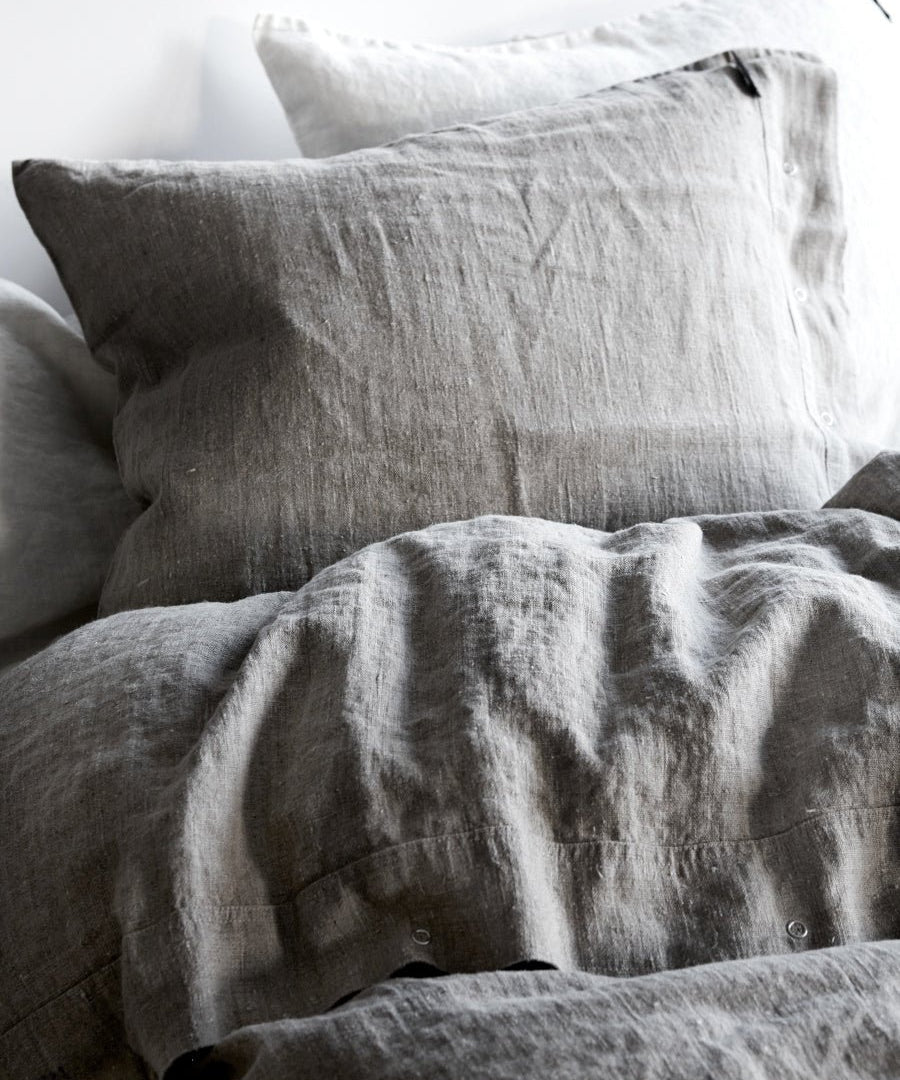 Lovely Linen LOVELY Påslakan 155X220, Beige - Azalea Home