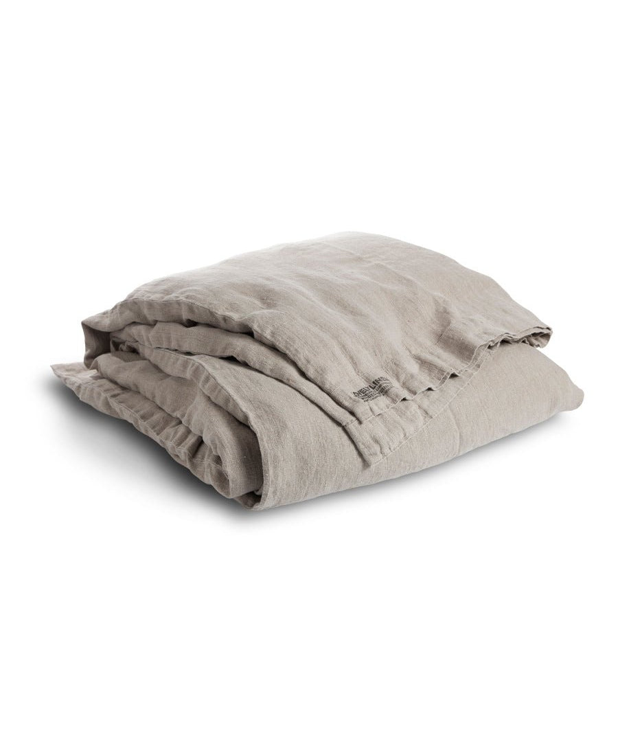 Lovely Linen LOVELY Påslakan 155X220, Beige - Azalea Home