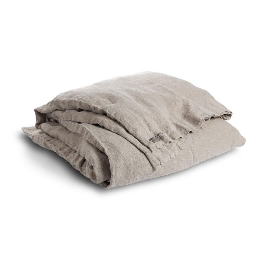 Lovely Linen LOVELY Påslakan 155X220, Beige - Azalea Home