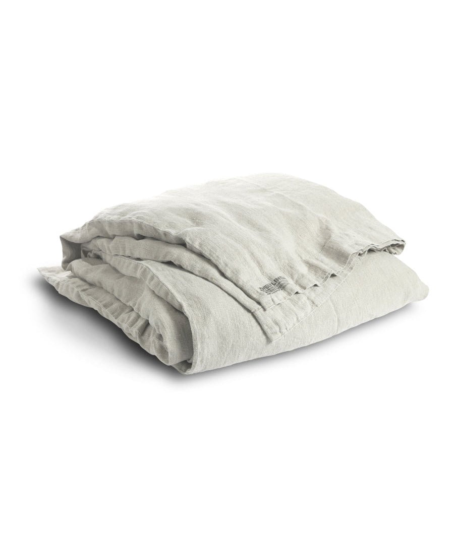 Lovely Linen LOVELY Påslakan 160X210, Ljusgrå - Azalea Home
