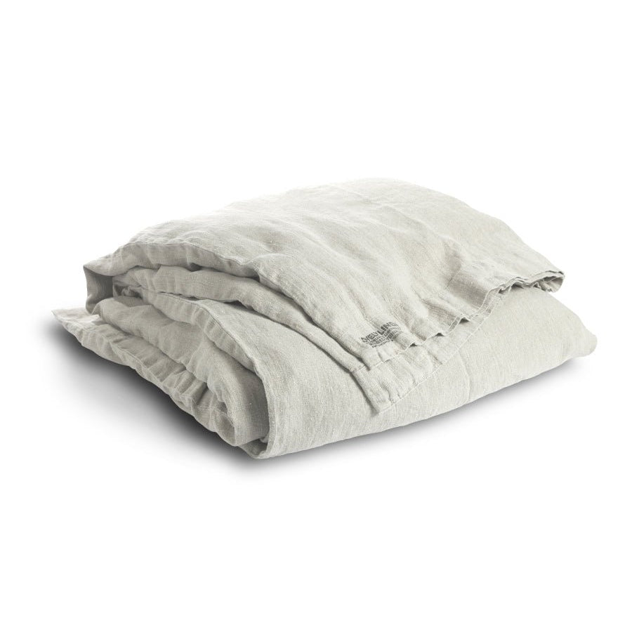 Lovely Linen LOVELY Påslakan 160X210, Ljusgrå - Azalea Home