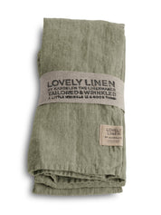 Lovely Linen LOVELY Servetter 45X45, Avokado - Azalea Home