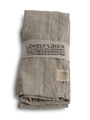 Lovely Linen LOVELY Servetter 45X45, Beige - Azalea Home
