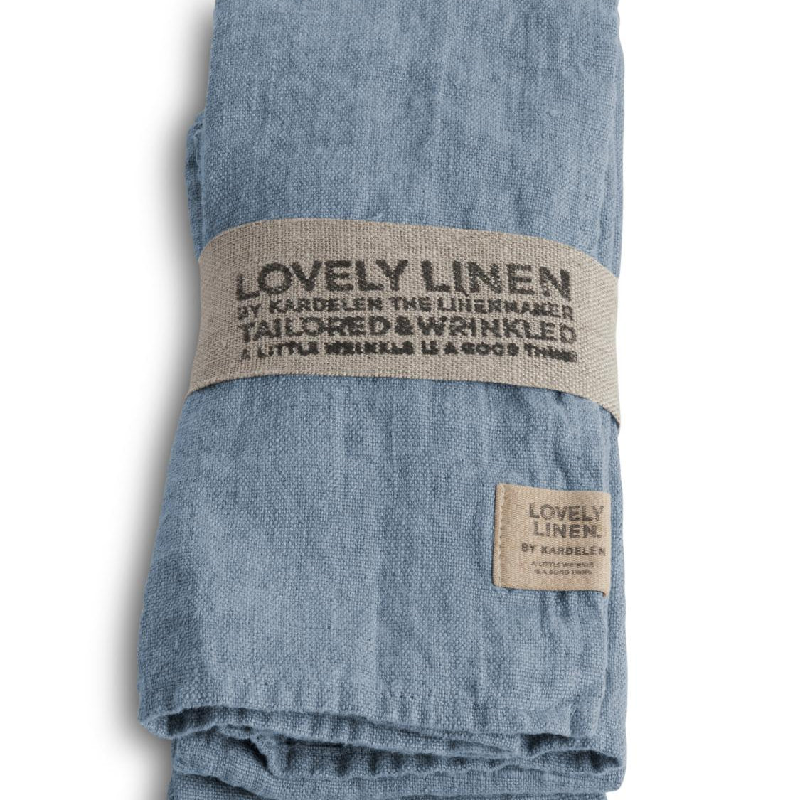 Lovely Linen LOVELY Servetter 45X45, Dusty blue - Azalea Home