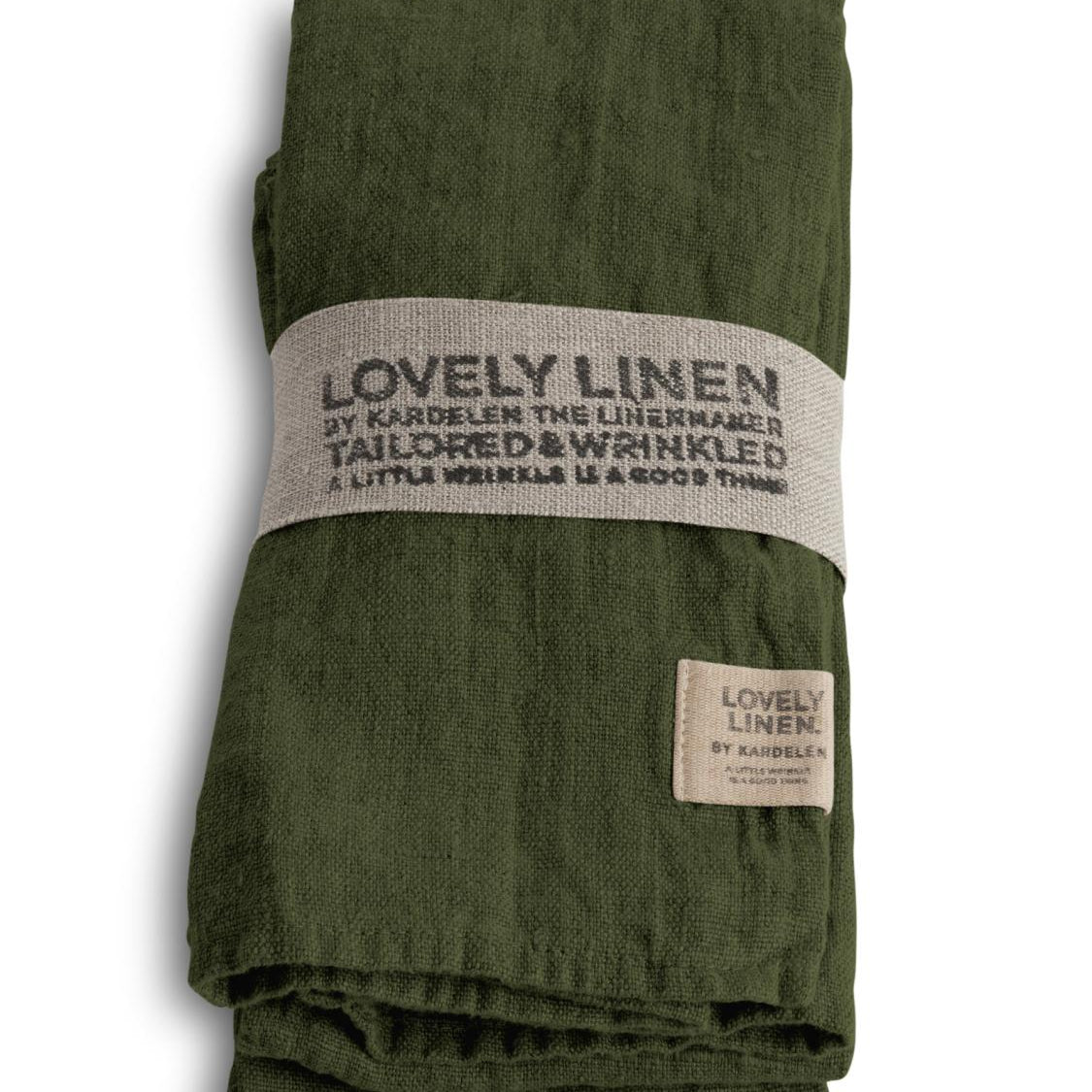 Lovely Linen LOVELY Servetter 45X45, Grön - Azalea Home