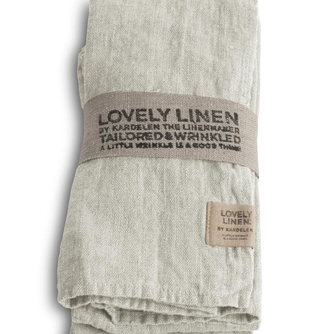 Lovely Linen LOVELY Servetter 45X45, Ljusgrå - Azalea Home
