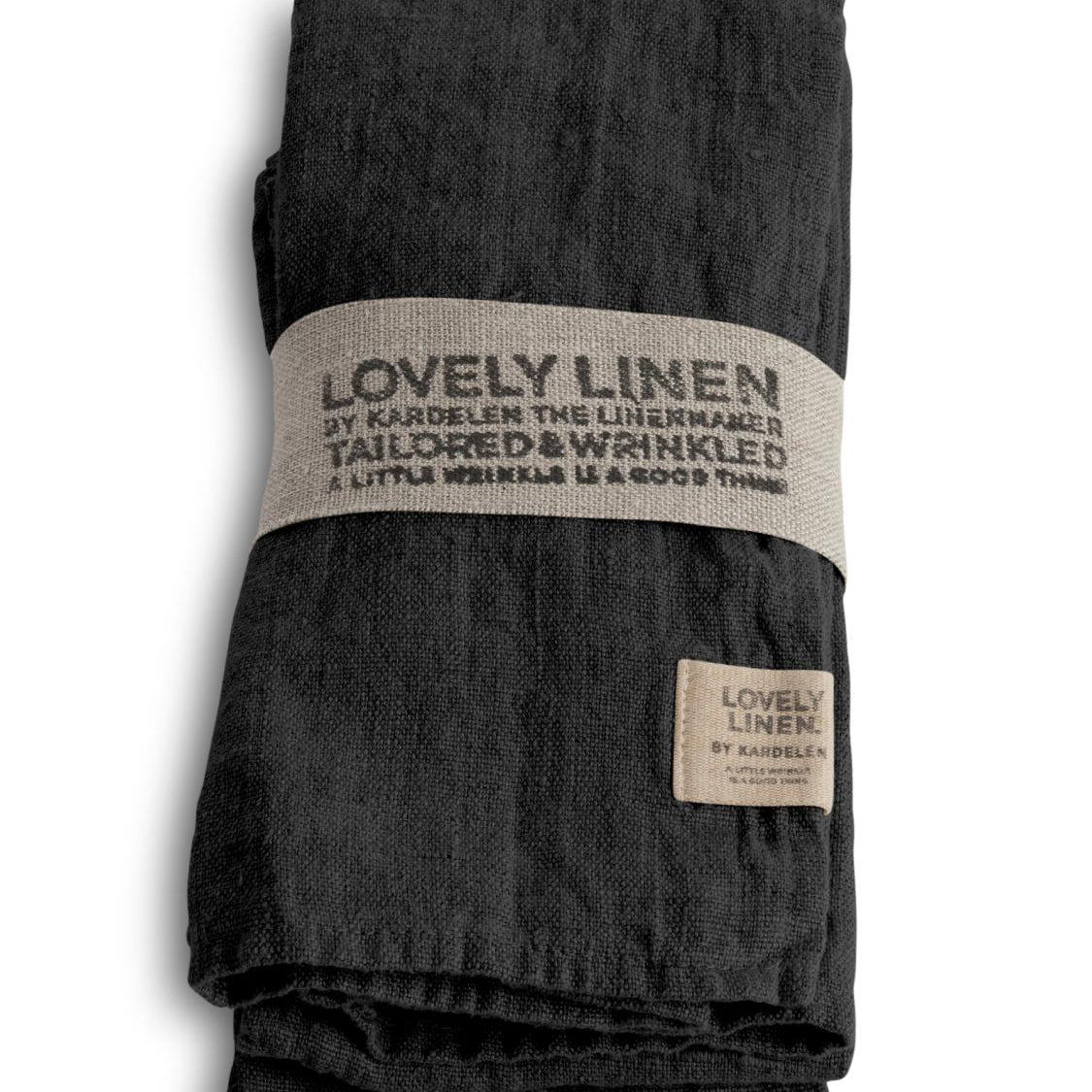 Lovely Linen LOVELY Servetter 45X45, Mörkgrå - Azalea Home