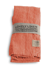 Lovely Linen LOVELY Servetter 45X45, Peach - Azalea Home