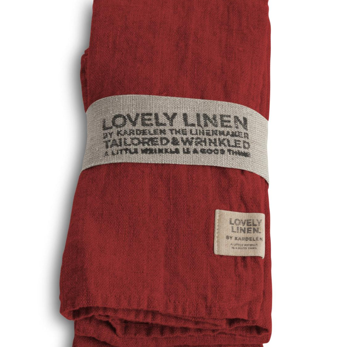 Lovely Linen LOVELY Servetter 45X45, Röd - Azalea Home