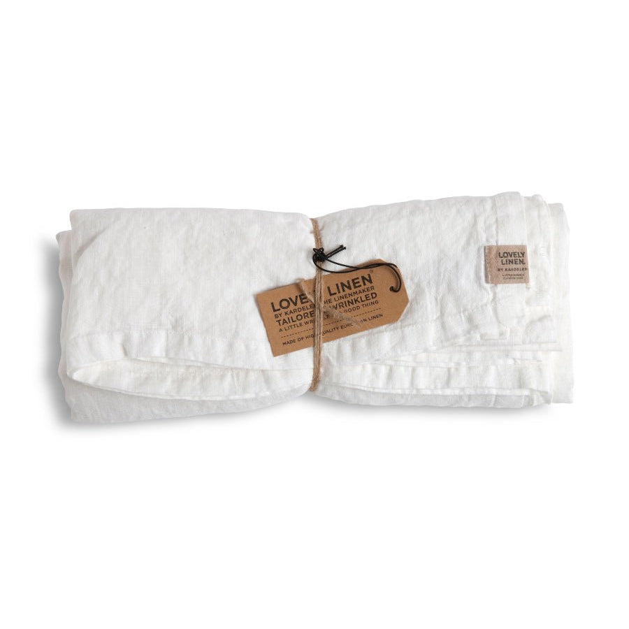Lovely Linen MISTY Duk 145X380, Cloud - Azalea Home