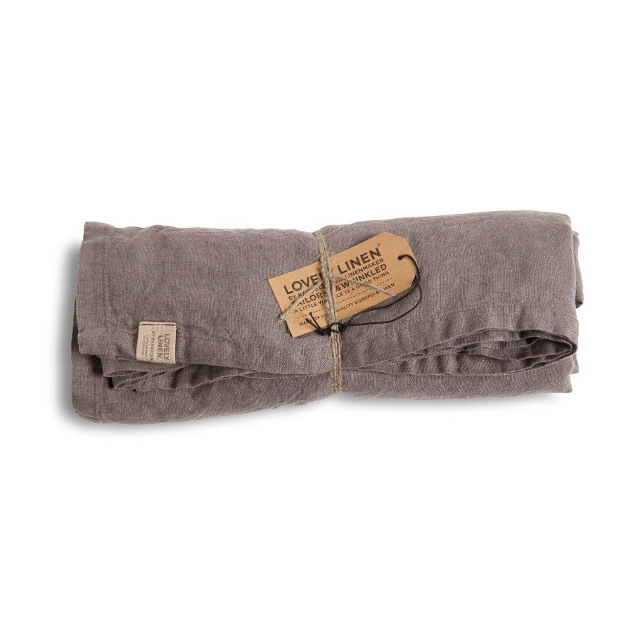Lovely Linen MISTY Duk 145X380, Grå - Azalea Home